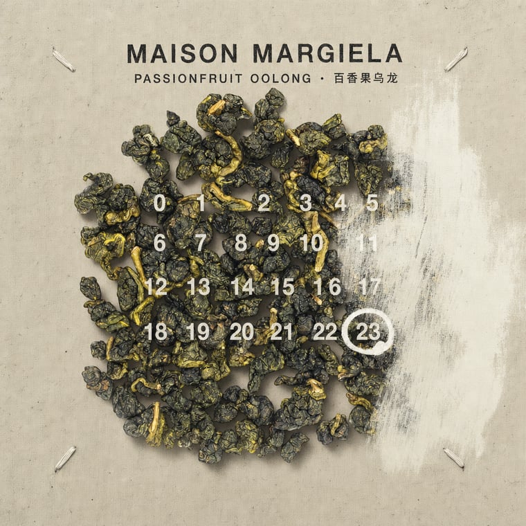 The design — Passion-Fruit Oolong