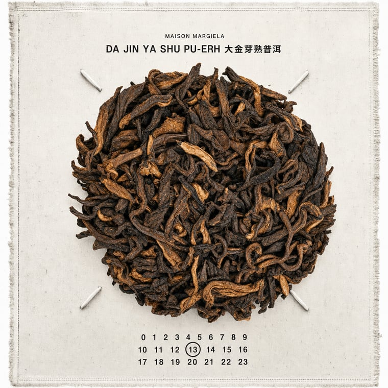 The design — Da Jin Ya Shu Pu-erh